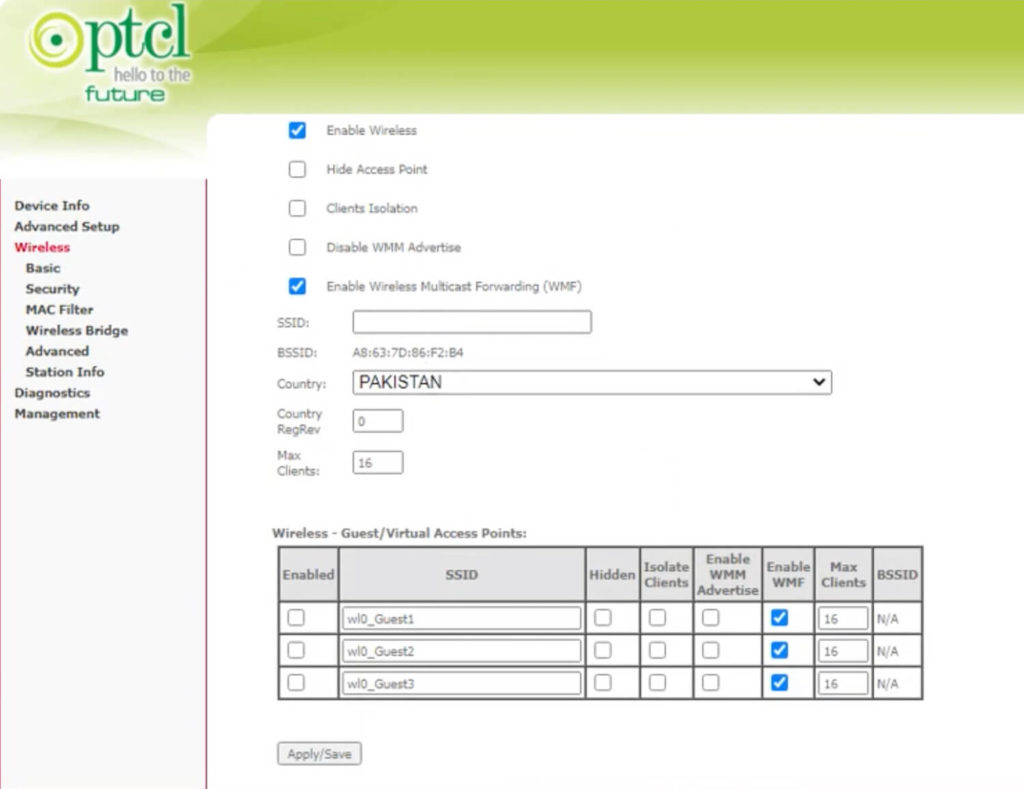 Ptcl Router Login