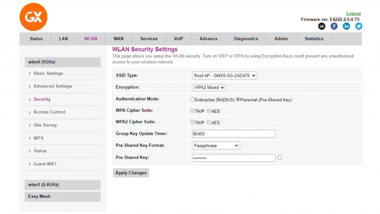 Genexis Router Login