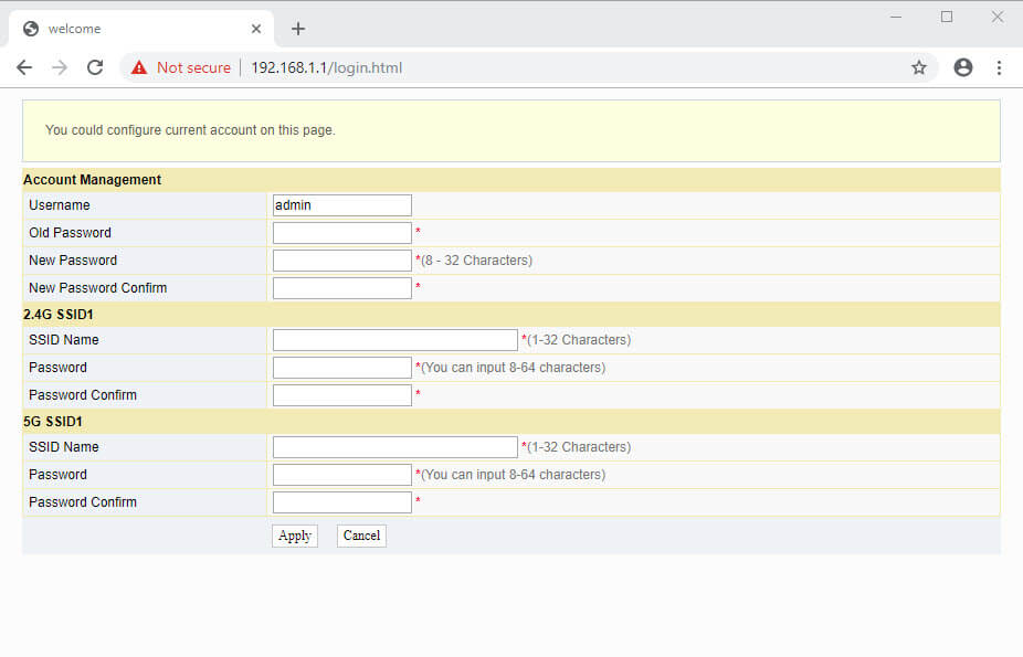 PLDT Router Login 192 168 1 1