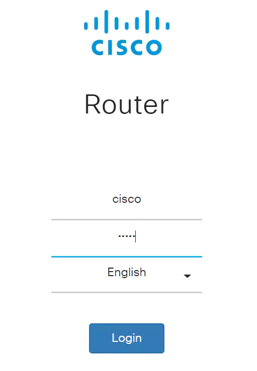 I mængde hegn retfærdig Cisco Router Login - 192.168.1.1