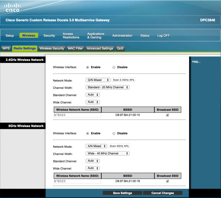 Shaw Modem Login 192.168.1.1