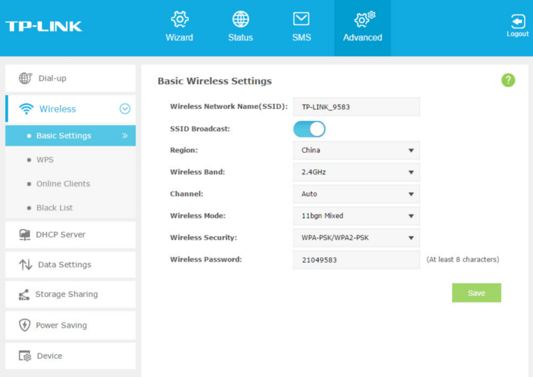 TPLinkMifi.net - 192.168.1.1