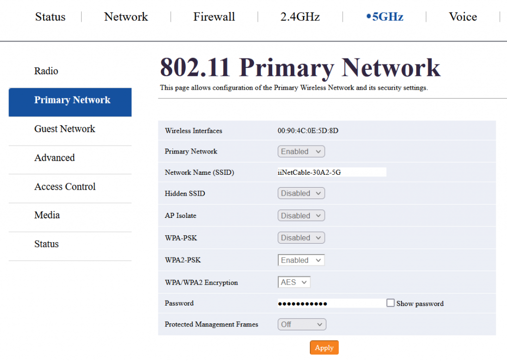 Modem Login 192.168.1.1