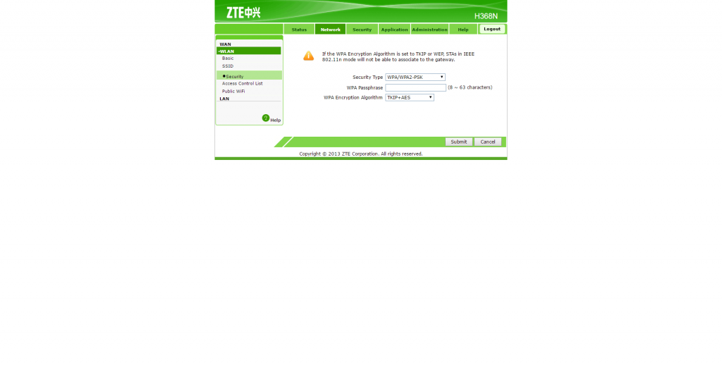 KPN Modem Login 192.168.1.1