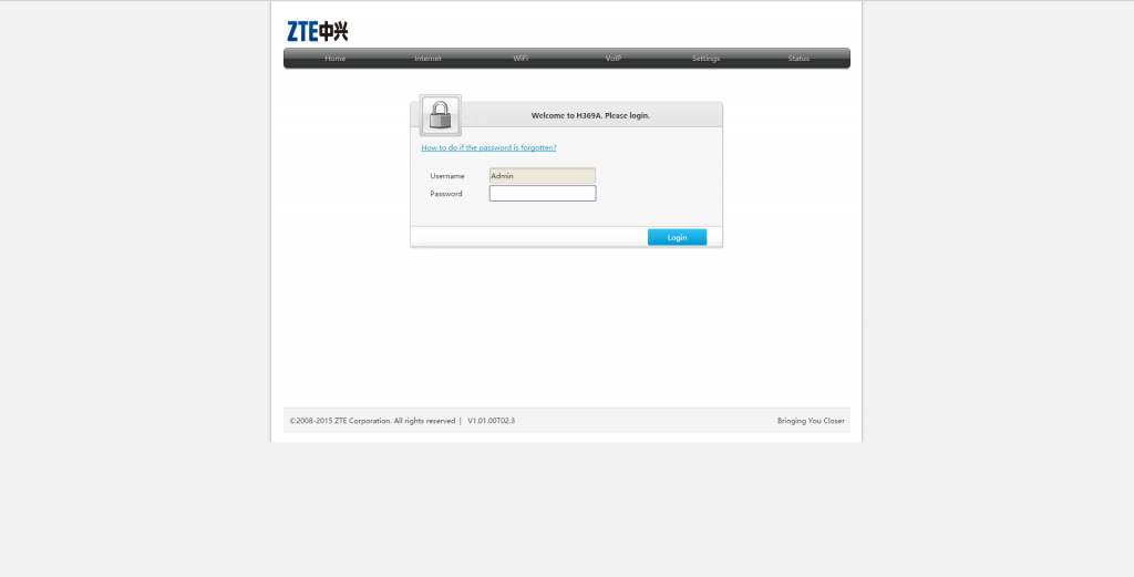 KPN Modem Login 192.168.1.1