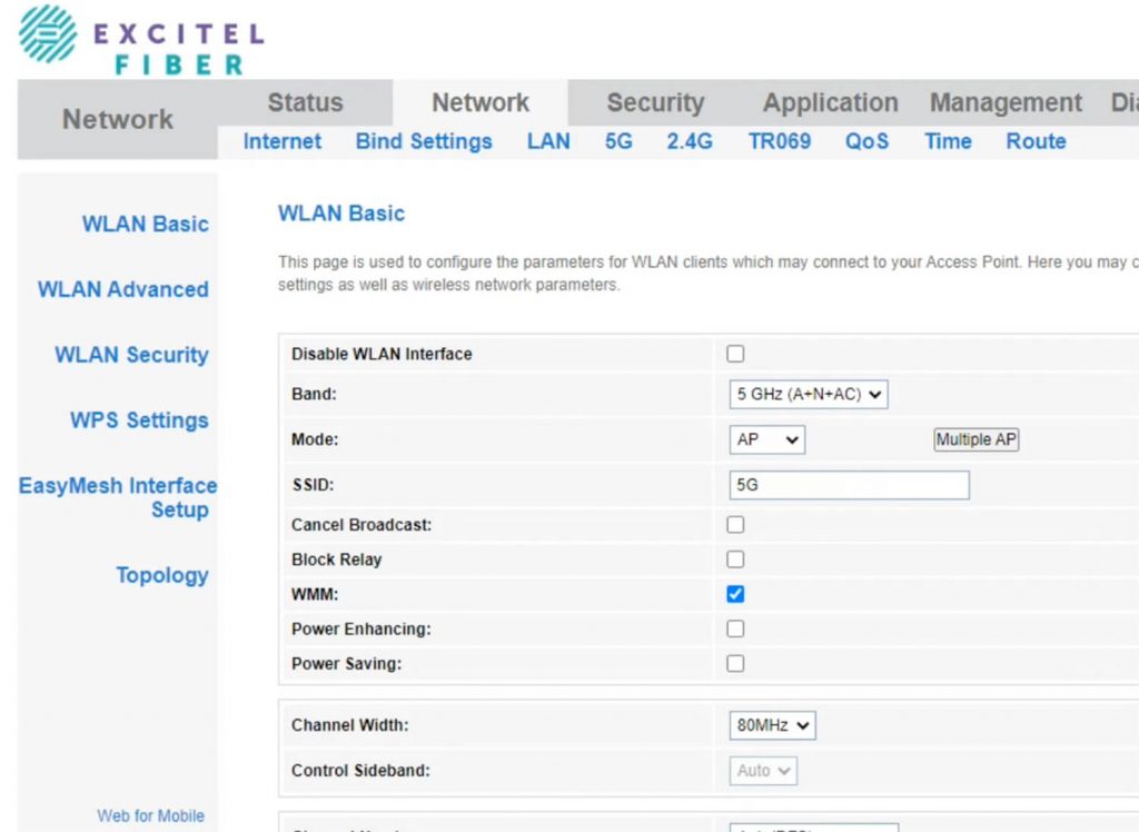 Excitel Router Login - 192.168.1.1